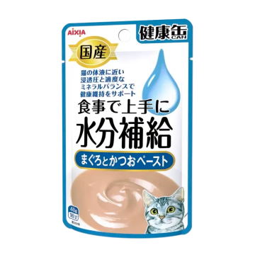 Aixia Kenko Pouch Water Supplement Tuna & Skipjack Tuna Paste 40g Aixia Kenko Pouch Water Supplement Tuna & Skipjack Tuna Paste 40g